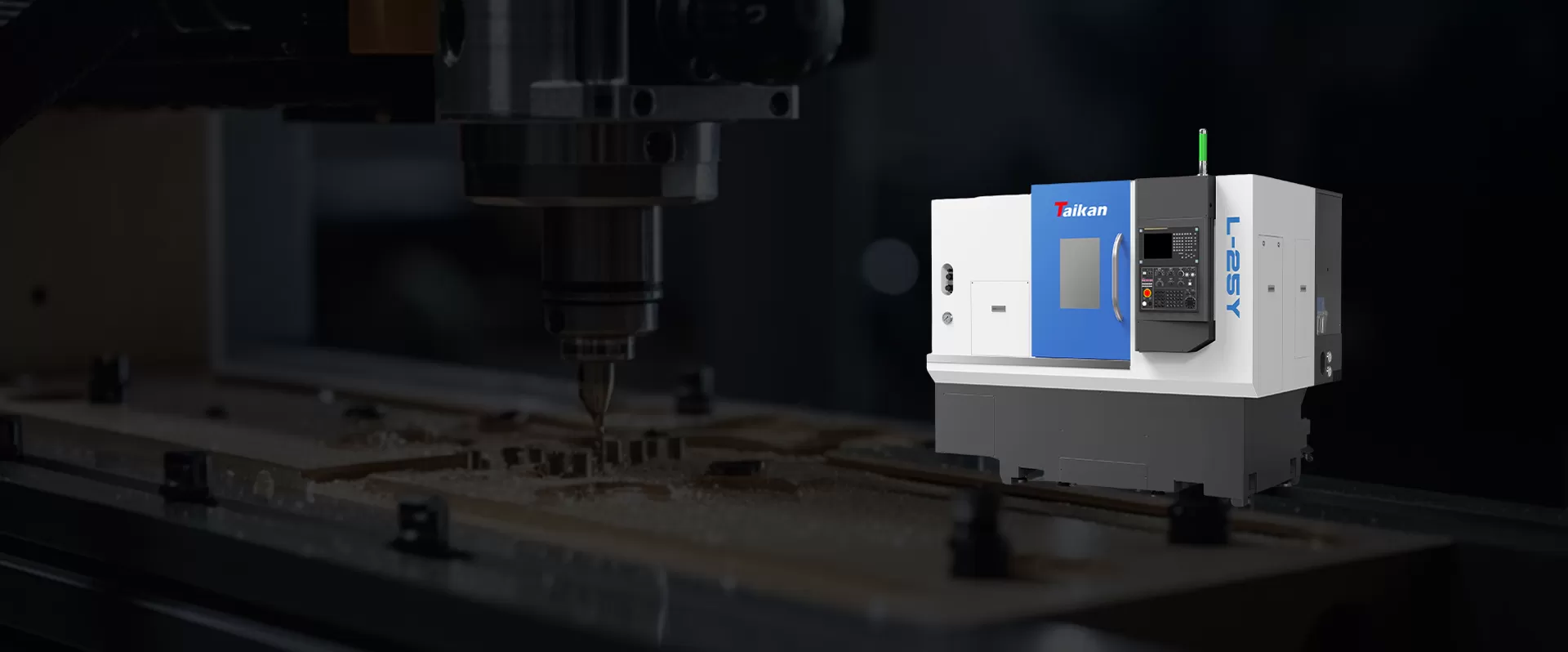 L-Y сериясы CNC көлденеңгі түрленің (Милling)