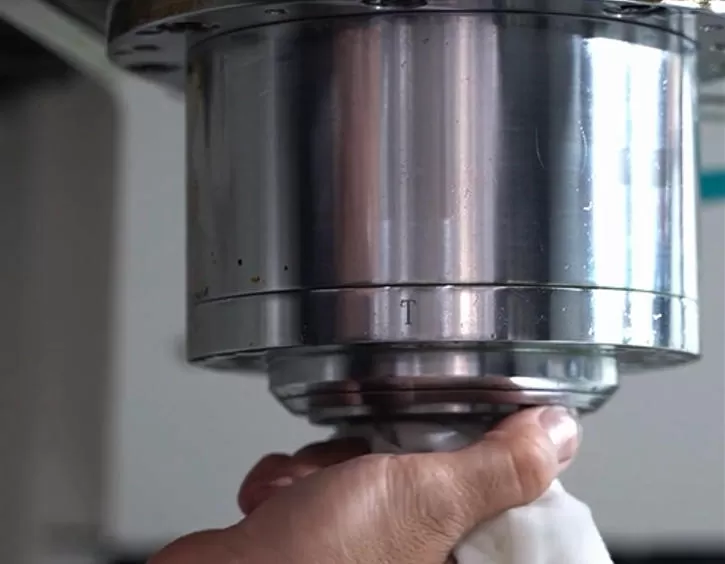 CNC шпиндель конусына күтім